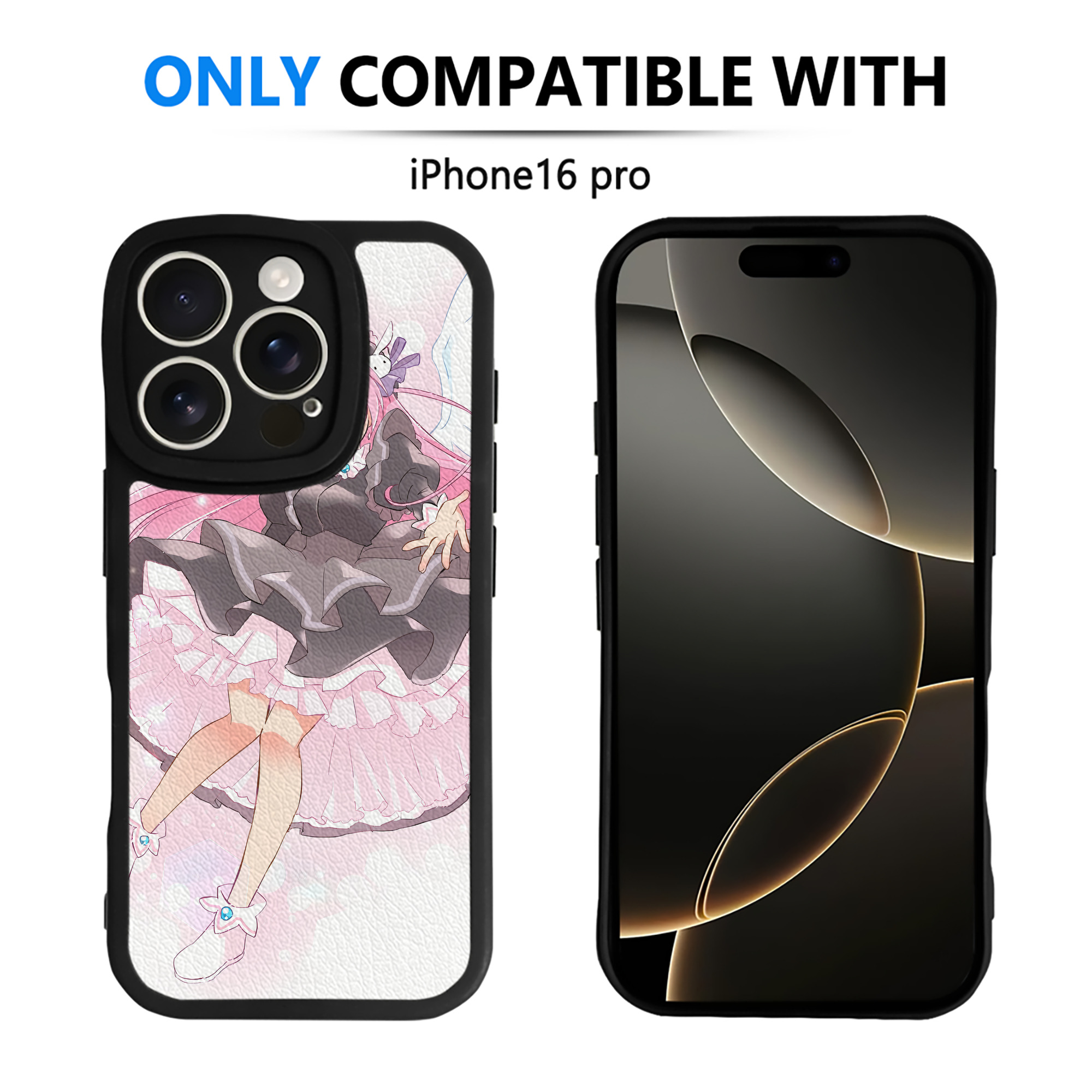 （画像用） 美少女戦士セーラームーン Sailor Moon 【iPhone 16シリーズ対応】シリコンスマホケース（レザー調） 材質：シリコン